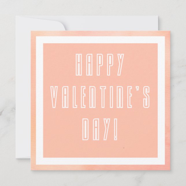 Valentine's Day greeting card (Front)