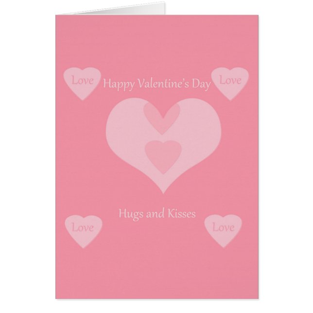 Valentine's Day greeting card (Front)