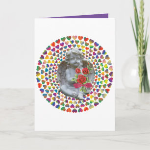 Valentine's Day Greeting Card Angel