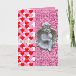 Valentine's Day Greeting Card Angel