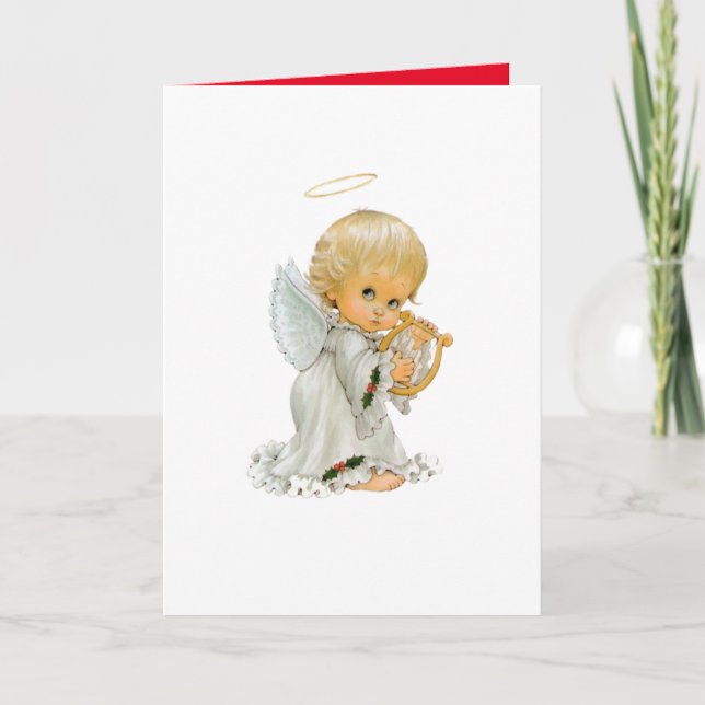 Valentine's Day Greeting Card Angel (Front)