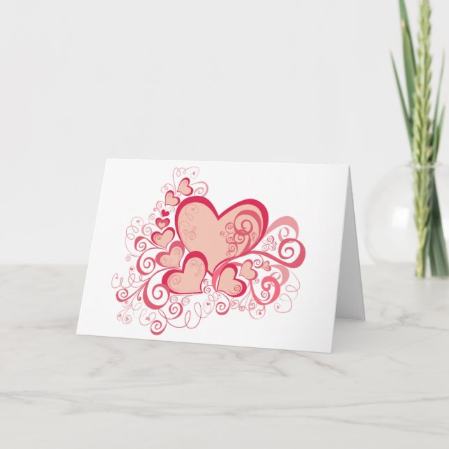 Valentine's Day Greeting Card (Blank) (Front)