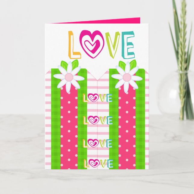 Valentine's Day Greeting Card Love (Front)