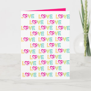 Valentine's Day Greeting Card Love