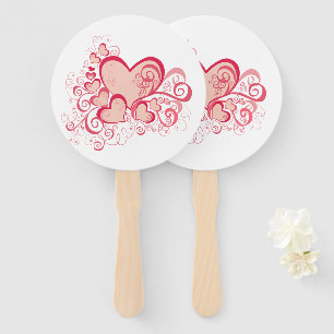 Valentine's Day Hand Fans