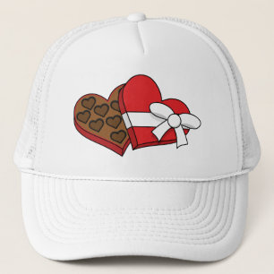 Valentine's Day Heart Chocolate Box Trucker Hat