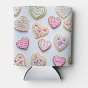 Valentine's day heart cookies      can cooler