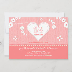 Valentine's Day Heart Invitation
