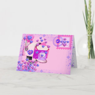Valentine's Day Heart Mailbox Card