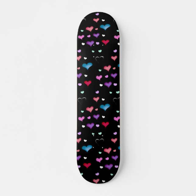Valentine's Day heart  Skateboard (Front)