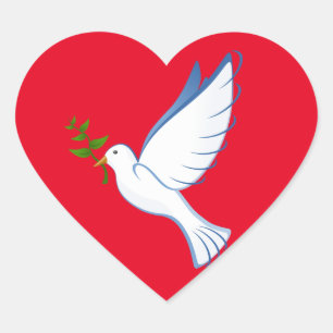 Valentine's day  heart sticker
