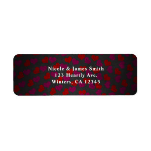 Valentine's Day Hearts Birthday Party Invitation