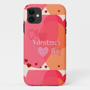 Valentines Day Hearts iPhone 11 Case