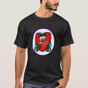 Valentine's Day hearts monster 9 T-Shirt
