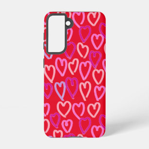 Valentines Day Hearts  Samsung Galaxy Case