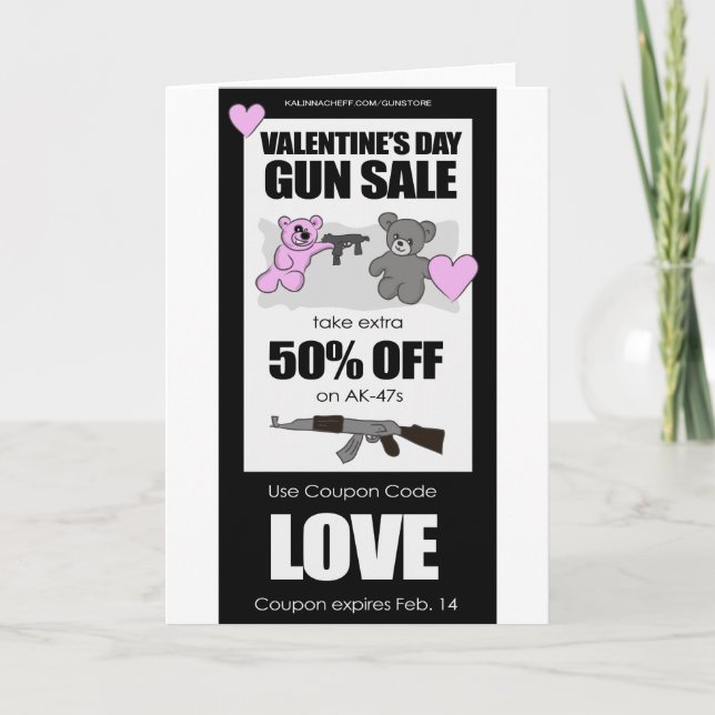 Valentine's Day Holiday Card (Front)