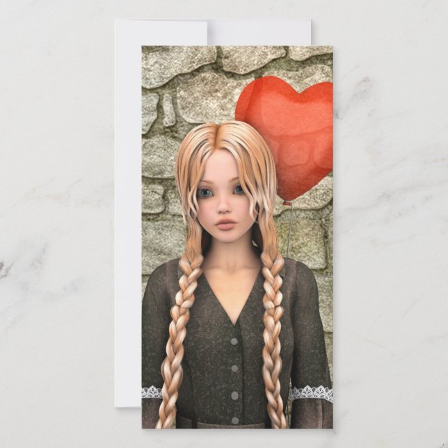 Valentines Day Holiday Card (Front)