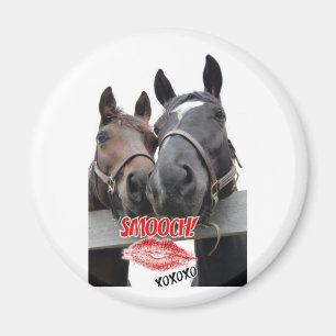 Valentine's Day Horses Magnet