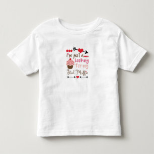Valentine's Day Humour Cupcake Stud Muffin Toddler T-shirt