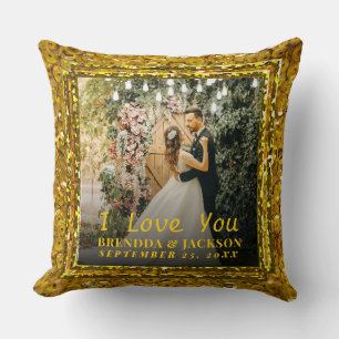 Valentine's Day I Love You Throw Pillow