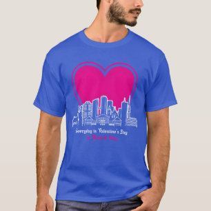 Valentines Day in Munich City friends T-Shirt