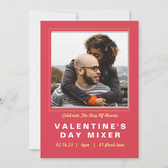 Valentines Day Invitation  (Front)