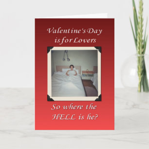 Valentine's Day is for Lovers Holiday Card