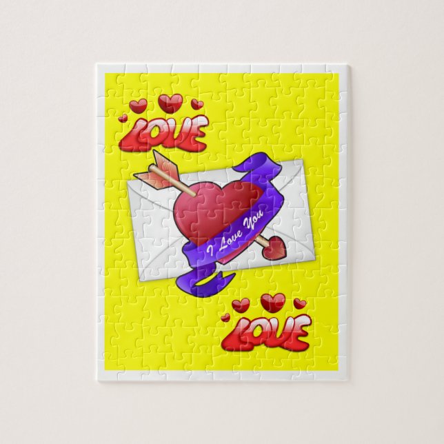 Valentine's Day Jigsaw Puzzle (Vertical)