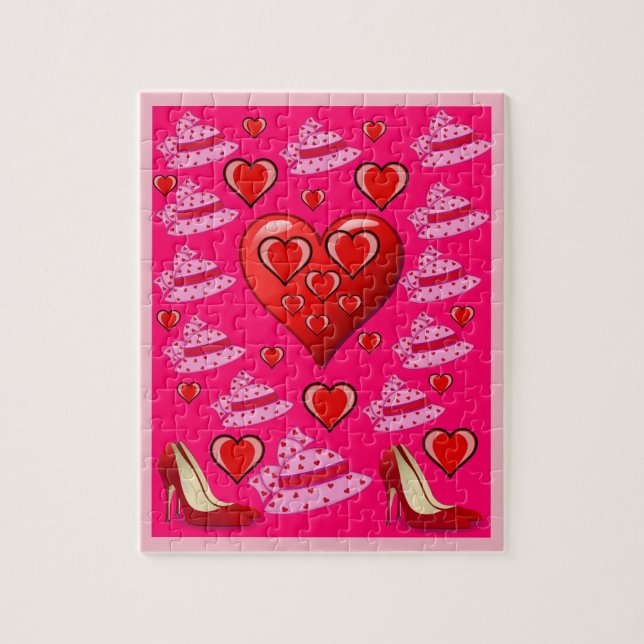 Valentine's Day Jigsaw Puzzle (Vertical)