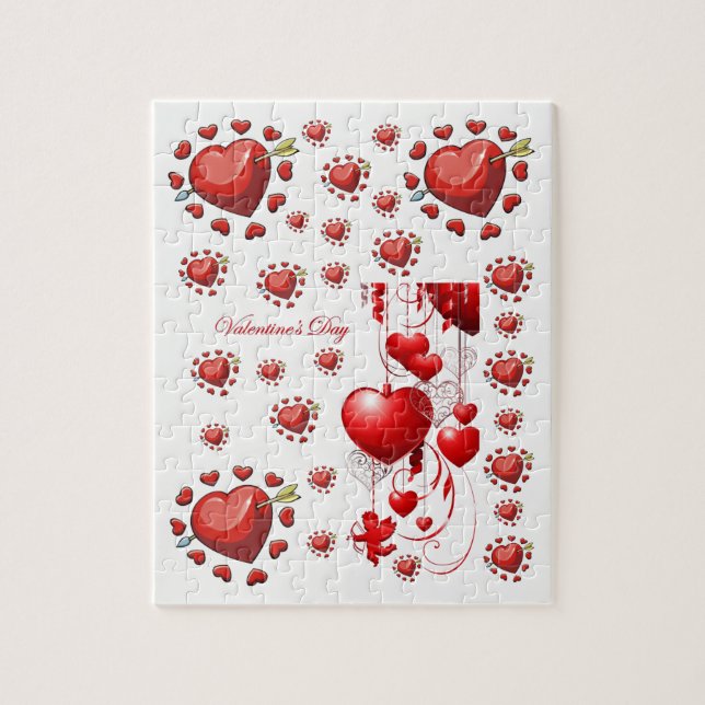 Valentine's Day Jigsaw Puzzle (Vertical)