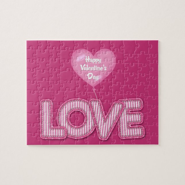 Valentine's Day Jigsaw Puzzle (Horizontal)