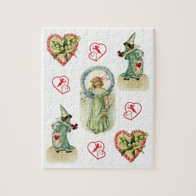 Valentine's Day Jigsaw Puzzle (Vertical)