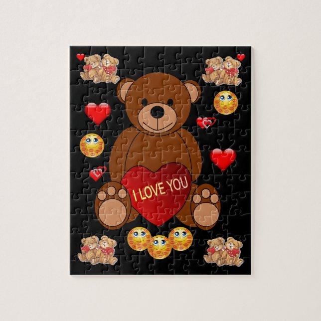 Valentine's Day Jigsaw Puzzle (Vertical)