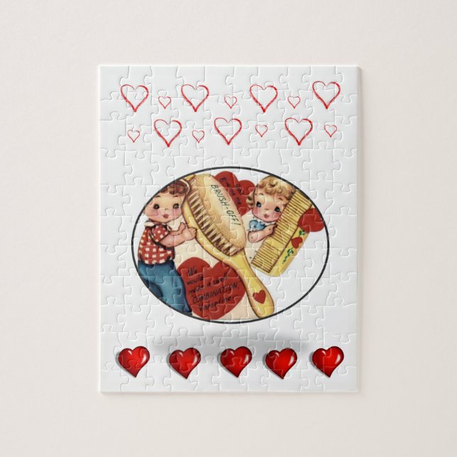 Valentine's Day Jigsaw Puzzle (Vertical)