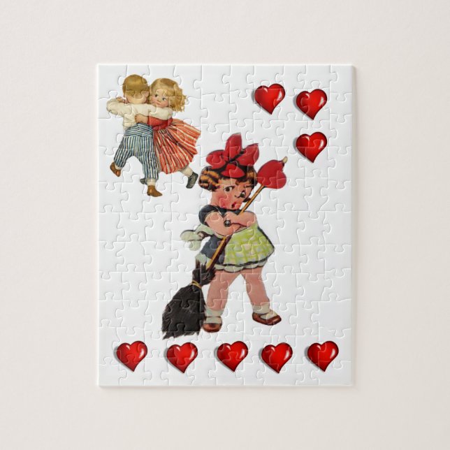 Valentine's Day Jigsaw Puzzle (Vertical)