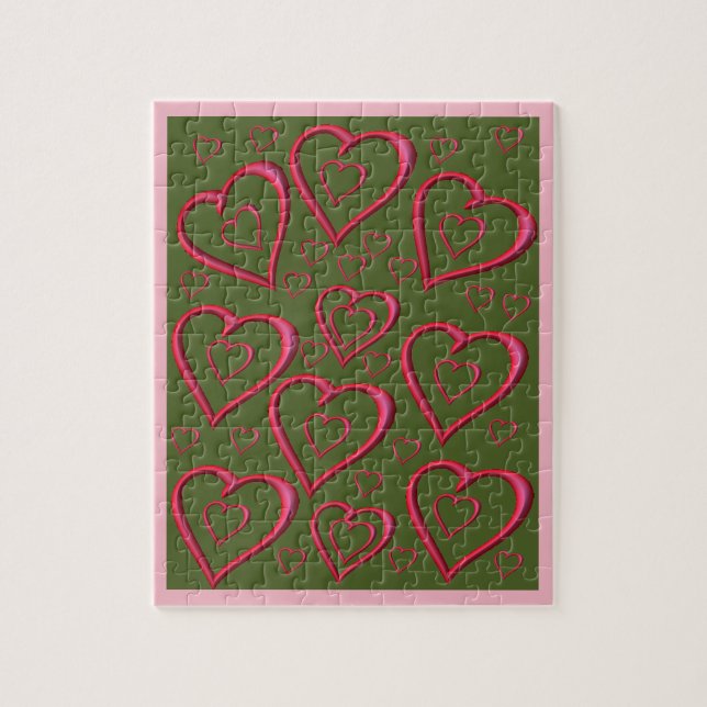 Valentine's Day Jigsaw Puzzle (Vertical)