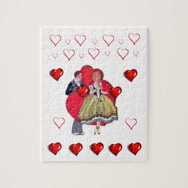 Valentine's Day Jigsaw Puzzle (Vertical)