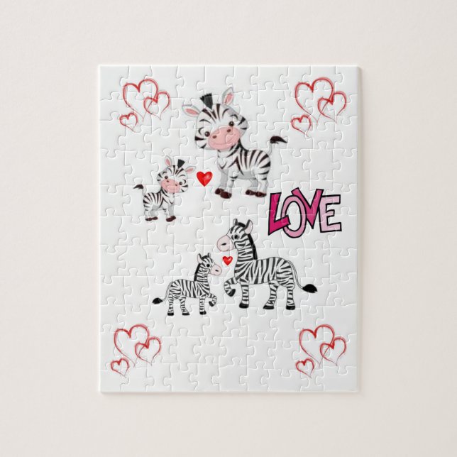 Valentine's Day Jigsaw Puzzle (Vertical)