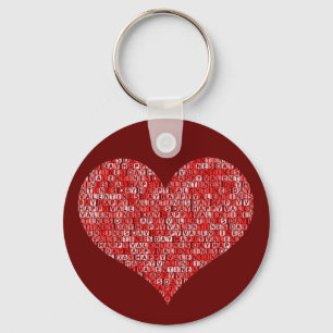 Valentine's Day Keychain