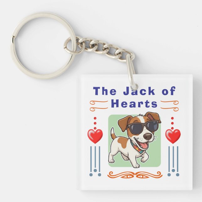 Valentine's day keychain (Front)