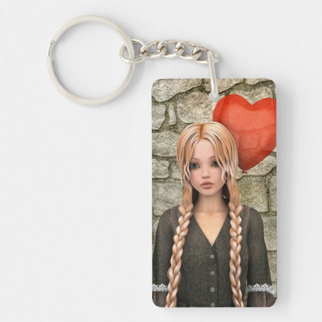 Valentines Day Keychain (Front)