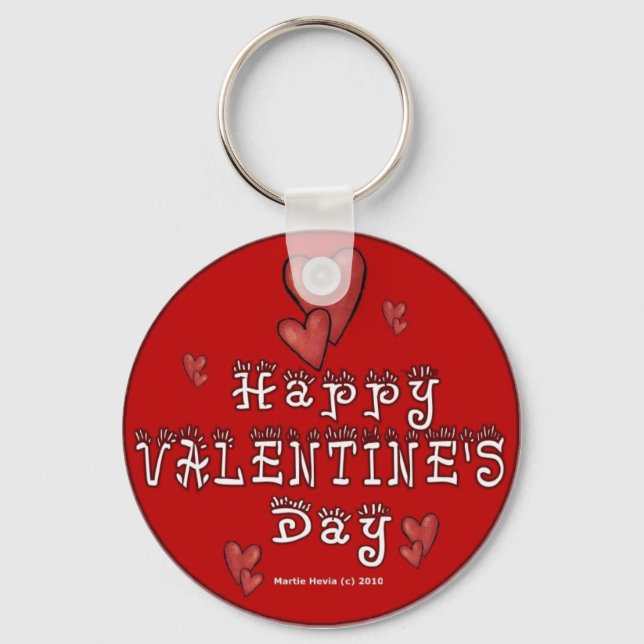 Valentine's Day Keychain (3) (Front)