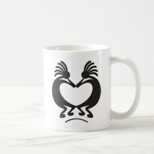 Valentine's day Kokopelli Coffee Mug
