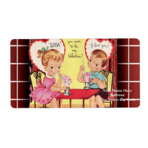 Valentine's Day Labels