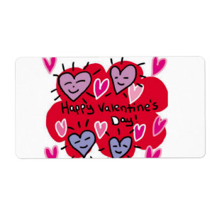 Valentine's Day Labels