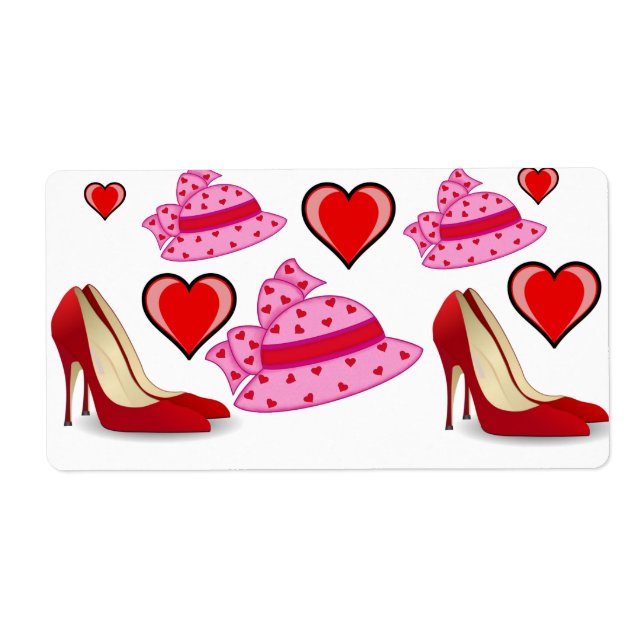 Valentine's Day Labels (Front)