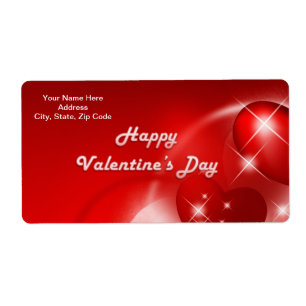 Valentine's Day Labels