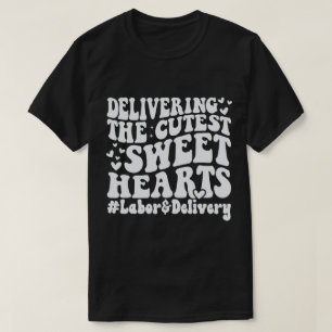 Valentine's Day Labour And Delivery Nurse Doctor T-Shirt