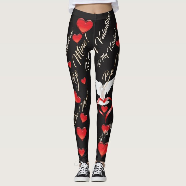 Valentine's Day Leggings (Front)