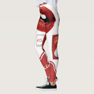Valentine's Day Leggings